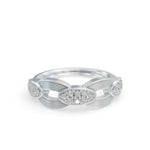 Load image into Gallery viewer, Gray Bonding Band Diamond Ring | Engagement Rings | Enamel jewellery
