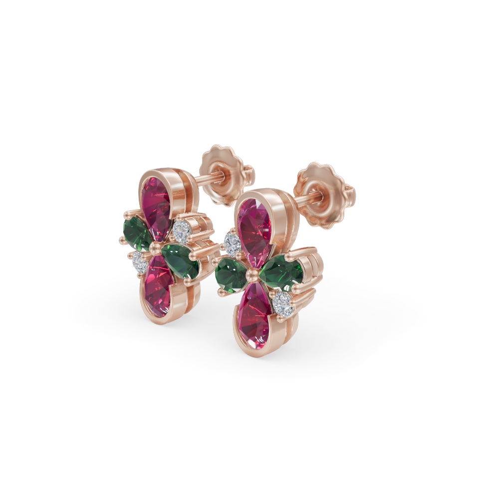 Color drop studs