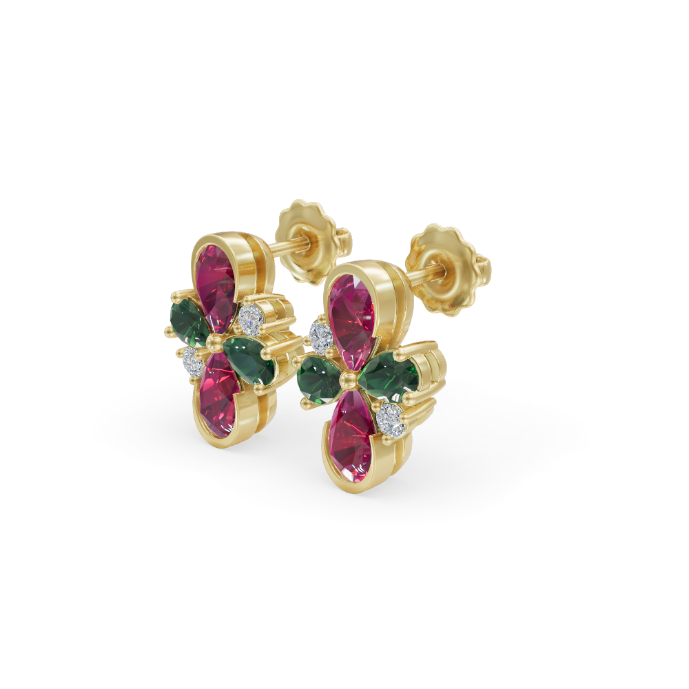 Color drop studs