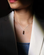 Load image into Gallery viewer, Champagne 925 Sterling Silver Lab Grown Diamond Pendant