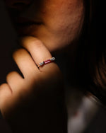 Load image into Gallery viewer, Rosaline 925 Sterling Silver Lab Grown Diamond Ring