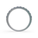 Load image into Gallery viewer, Timeless Blue 925 Sterling Silver Lab Grown Diamond Ring