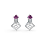 Load image into Gallery viewer, Radiant Amethyst Earrings
