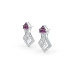 Load image into Gallery viewer, Radiant Amethyst Earrings