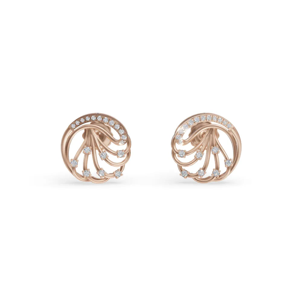 Sparkling Vines | Diamond Studs For Women