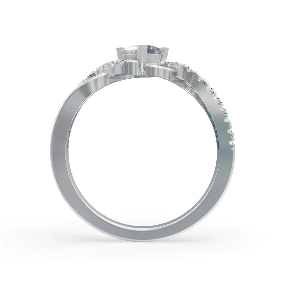 Opulent Woven Ring | Lab Grown Diamond Ring