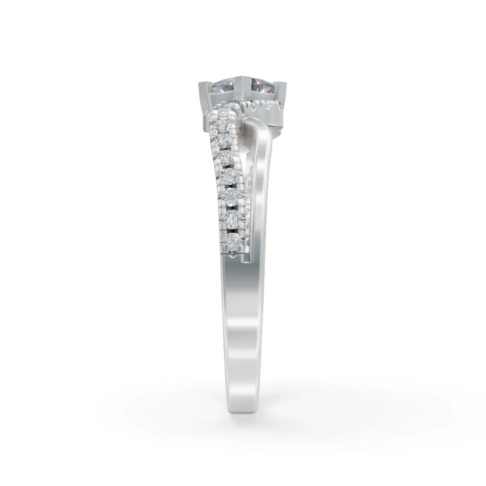 Opulent Woven Ring | Lab Grown Diamond Ring