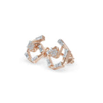 Load image into Gallery viewer, Modern Baguette Studs - Original Diamond Earring at Affordable Price