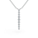 Load image into Gallery viewer, Balance Pendant | Vertical Diamond Pendant | Diamond Pendant