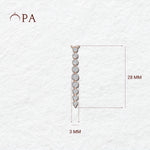 Load image into Gallery viewer, Balance Pendant | Vertical Diamond Pendant | Diamond Pendant