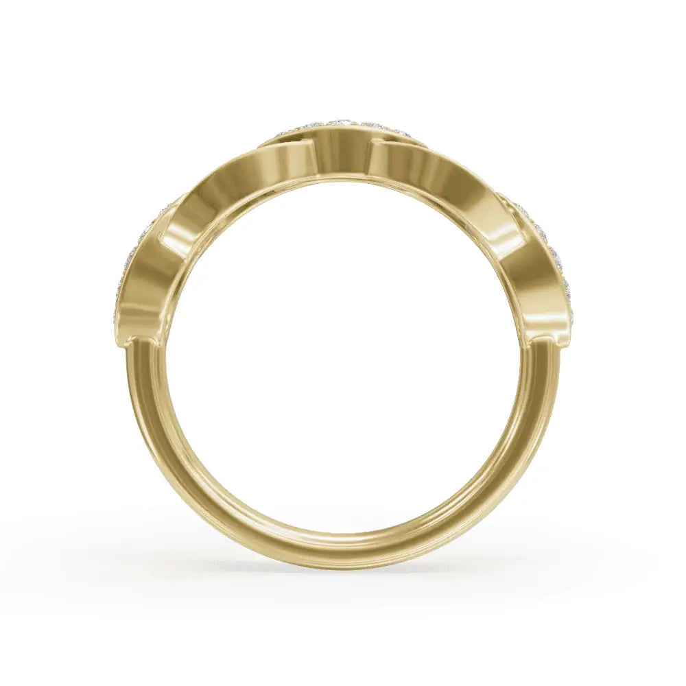 Gray Bonding Band Diamond Ring | Engagement Rings | Enamel jewellery