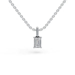 Load image into Gallery viewer, Classic Baguette Pendant | Diamond Locket