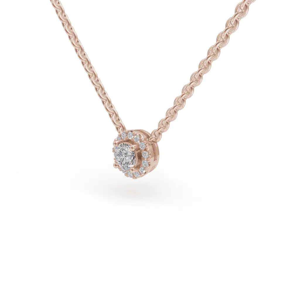 Cluster Pendant | Diamond Pendant