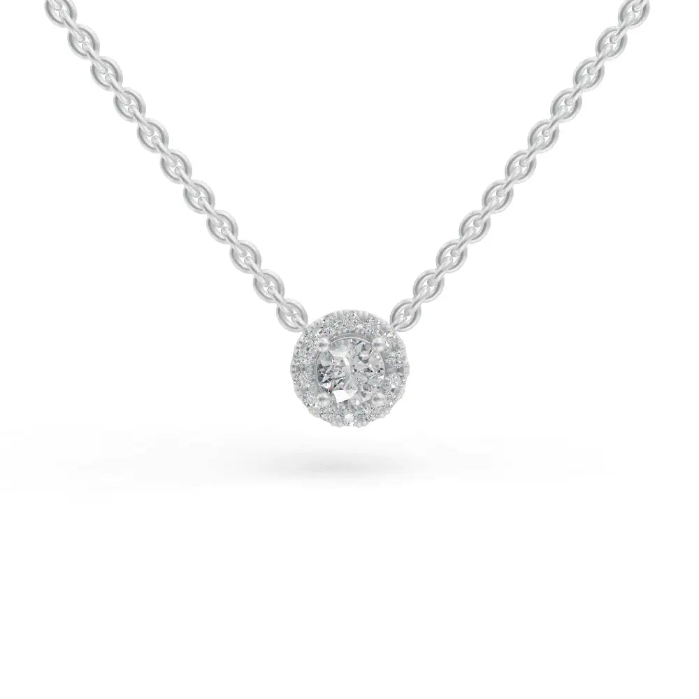 Cluster Pendant | Diamond Pendant