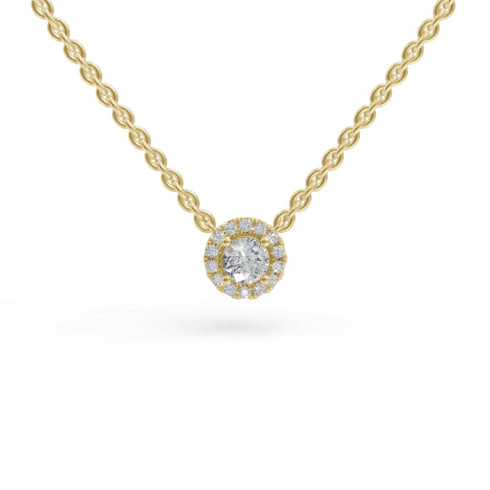 Cluster Pendant | Diamond Pendant