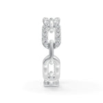 Load image into Gallery viewer, Connection Band  | Stay Connected Gold Diamond Ring | Connecting Diamond Ring