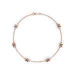 Load image into Gallery viewer, Delight Diamond Bracelet | Six Diamond Delight clusters