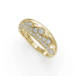 Load image into Gallery viewer, Diamond Waves Ring | Diamond Ring | Engagement Rings