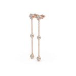 Load image into Gallery viewer, Teardrop Cascade Earring | Diamond Earrings For Women