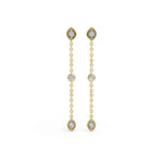 Load image into Gallery viewer, Teardrop Cascade Earring | Diamond Earrings For Women