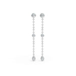 Load image into Gallery viewer, Shimmer Shade Diamond Earring | Diamond Drop Earrings