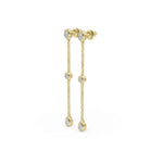 Load image into Gallery viewer, Shimmer Shade Diamond Earring | Diamond Drop Earrings