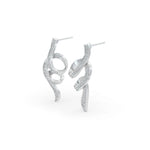 Load image into Gallery viewer, Swish Whirl Earrings | Earrings For Wedding | Statement Earrings