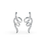 Load image into Gallery viewer, Swish Whirl Earrings | Earrings For Wedding | Statement Earrings
