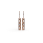 Load image into Gallery viewer, Bar Edit 925 Sterling Silver Lab Grown Diamond Earring