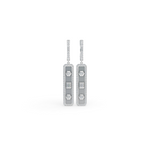 Load image into Gallery viewer, Bar Edit 925 Sterling Silver Lab Grown Diamond Earring