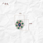 Load image into Gallery viewer, Regal Bloom Earring