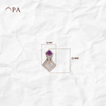 Load image into Gallery viewer, Radiant Amethyst Earrings