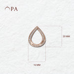 Load image into Gallery viewer, Elegant Pear Pendant | Diamond Pendant | Gift for her