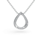 Load image into Gallery viewer, Elegant Pear Pendant | Diamond Pendant | Gift for her