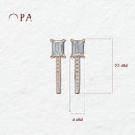 Load image into Gallery viewer, Everday hoops | Diamond Hoop Earrings | Diamond hoops