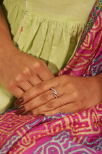Load image into Gallery viewer, Flow Ring - 925 Sterling Silver Lab Grown Classic Diamond Ring
