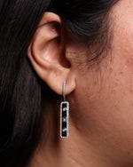 Load image into Gallery viewer, Bar Edit 925 Sterling Silver Lab Grown Diamond Earring