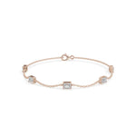 Load image into Gallery viewer, Baguette Diamond Bracelet | Diamond jewellery