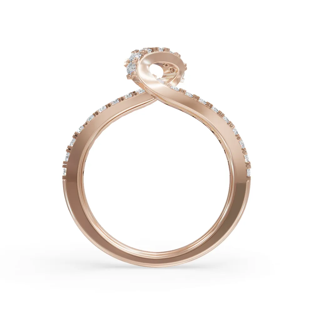 Flow Ring | Engagement Rings For Women | Classic Diamond Ring