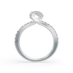 Load image into Gallery viewer, Flow Ring | Engagement Rings For Women | Classic Diamond Ring