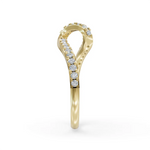 Load image into Gallery viewer, Flow Ring | Engagement Rings For Women | Classic Diamond Ring