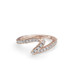 Load image into Gallery viewer, Flow Ring - 925 Sterling Silver Lab Grown Classic Diamond Ring