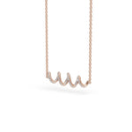 Load image into Gallery viewer, Wavelet Pendant | Diamond Pendant For Women