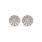 Load image into Gallery viewer, Sapphire Sunray Earring