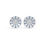 Load image into Gallery viewer, Sapphire Sunray Earring
