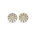 Load image into Gallery viewer, Sapphire Sunray Earring