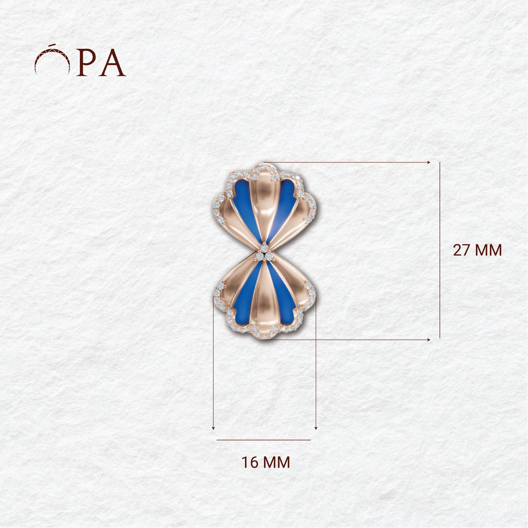 Ocean Clover Pendant  | Pendant Chain Diamond