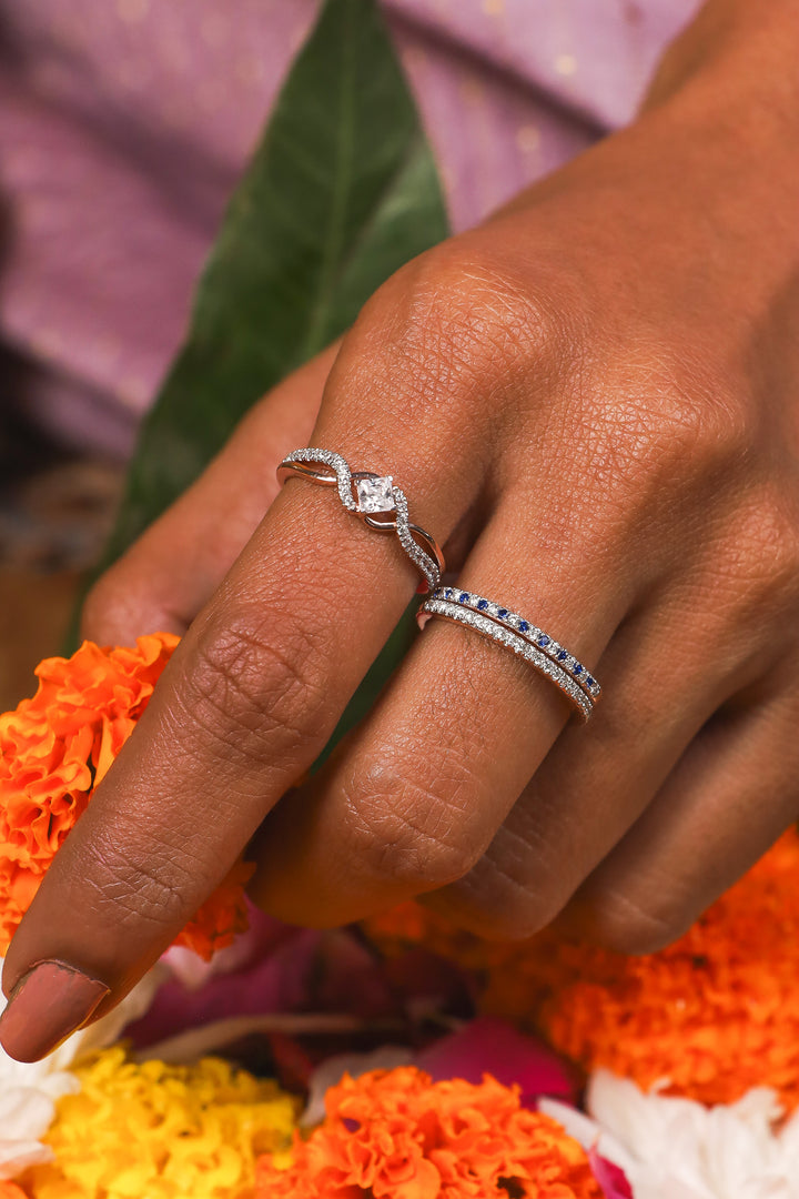 Opulent Woven Ring | Lab Grown Diamond Ring