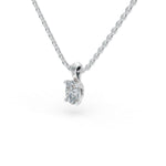 Load image into Gallery viewer, Oval Pendant  | Diamond Pendant | Everday Pendant | Fine Jewelry