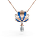 Load image into Gallery viewer, Ocean Fanfare Pendant | Diamond Pendant | Lifestyle Jewelry